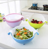 Double Wash Drain Basket