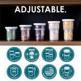 Adjustable Food Storage Container(2 Pcs)