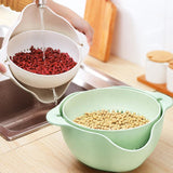 Double Wash Drain Basket